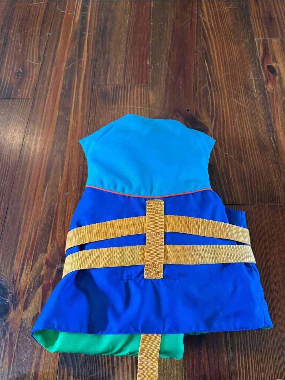 Kids Blue & Aqua Nemo Life Jacket with Orange Straps